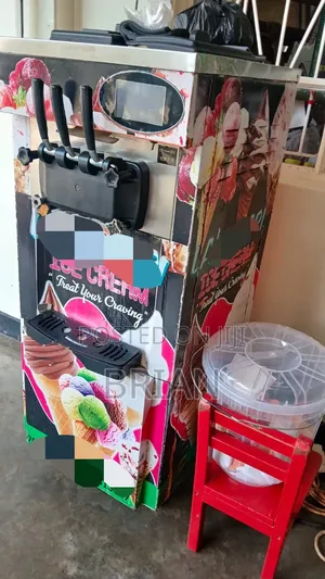 Ice Cream Machine Working in a Perfect Condition