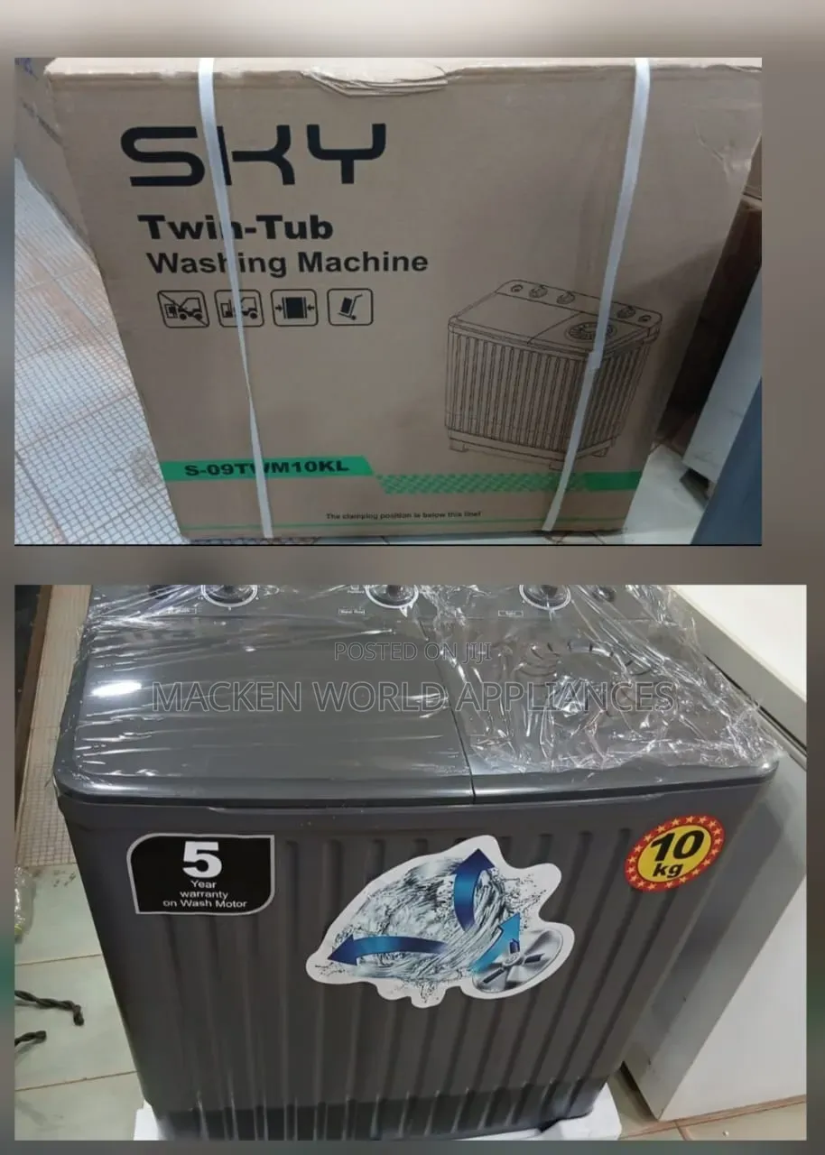 10kg Sky Washing Machine Semi Automatic New