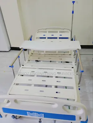 Double-Crank Manual Hospital Bed – Brand New