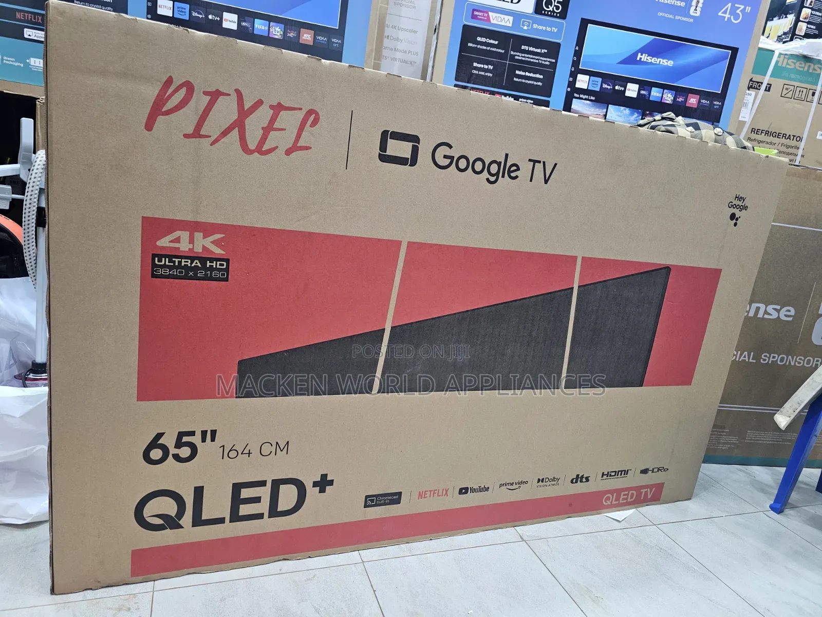 65 Pixel Smart 4K QLED TV on Promotion
