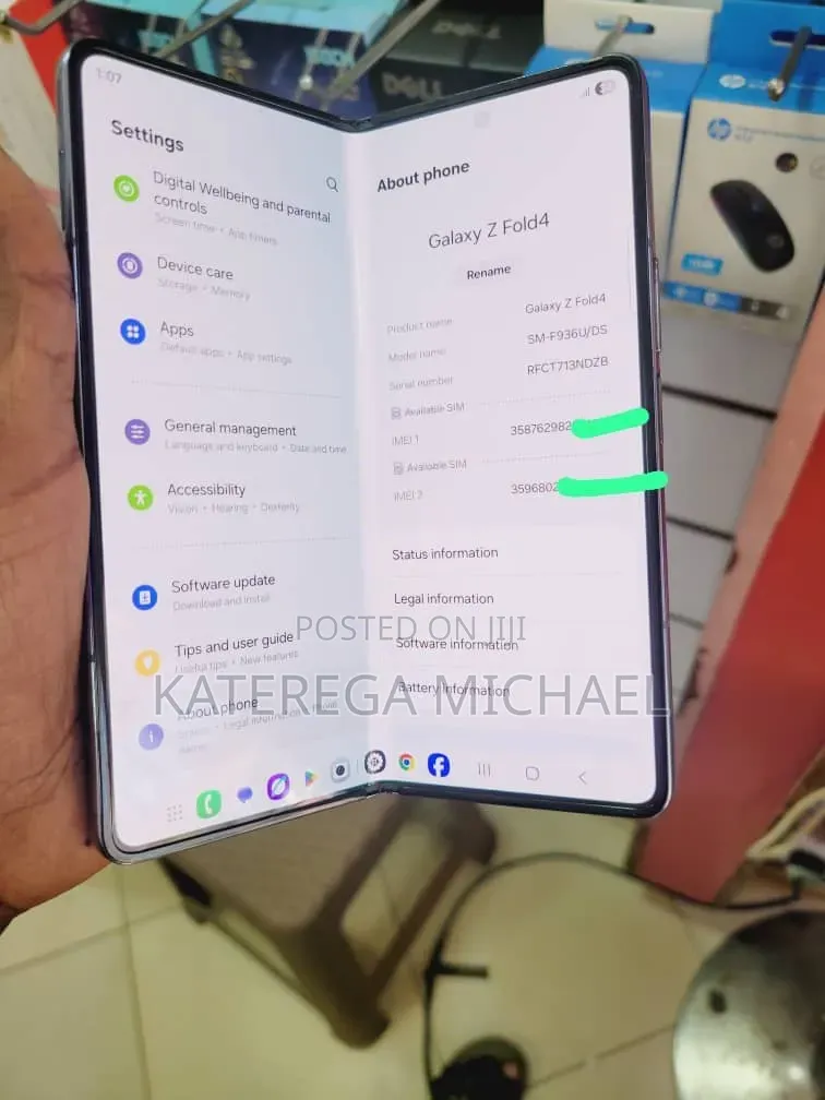 Samsung Galaxy Fold 512 GB Gray