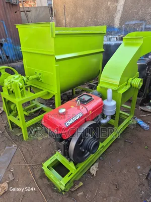 Feed Crusher and Mixer.