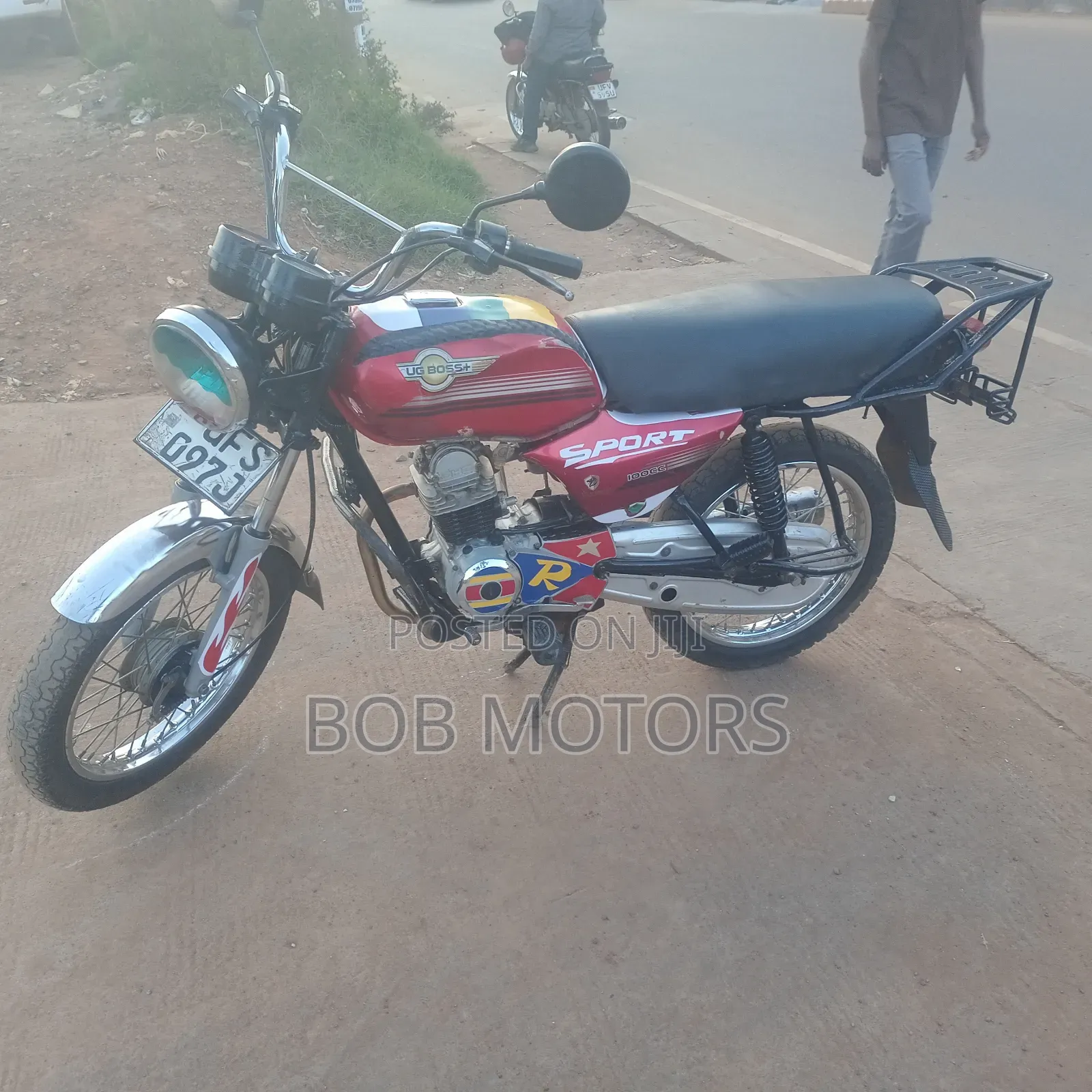 Bajaj Boxer 2025 Red