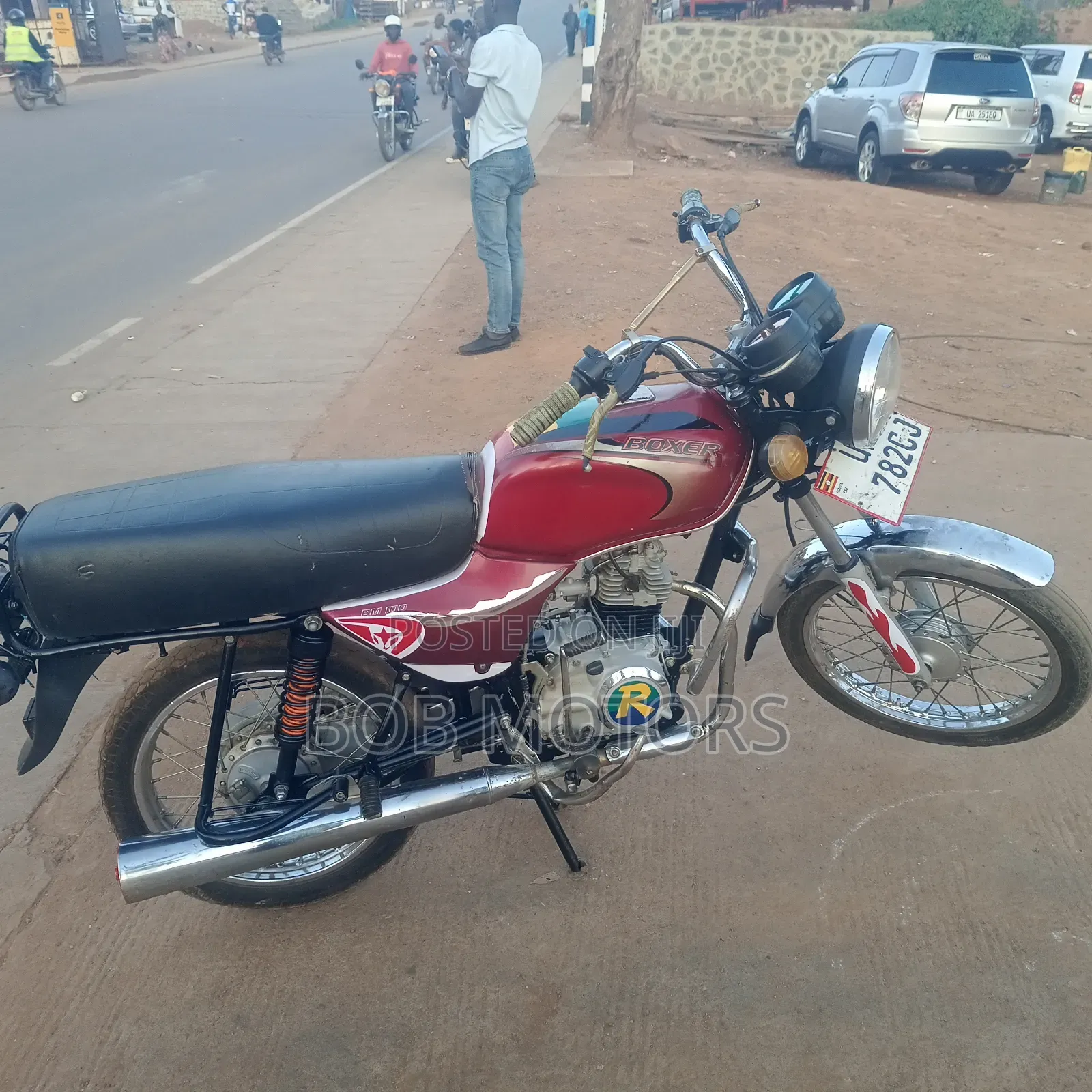 Bajaj Boxer 2025 Red