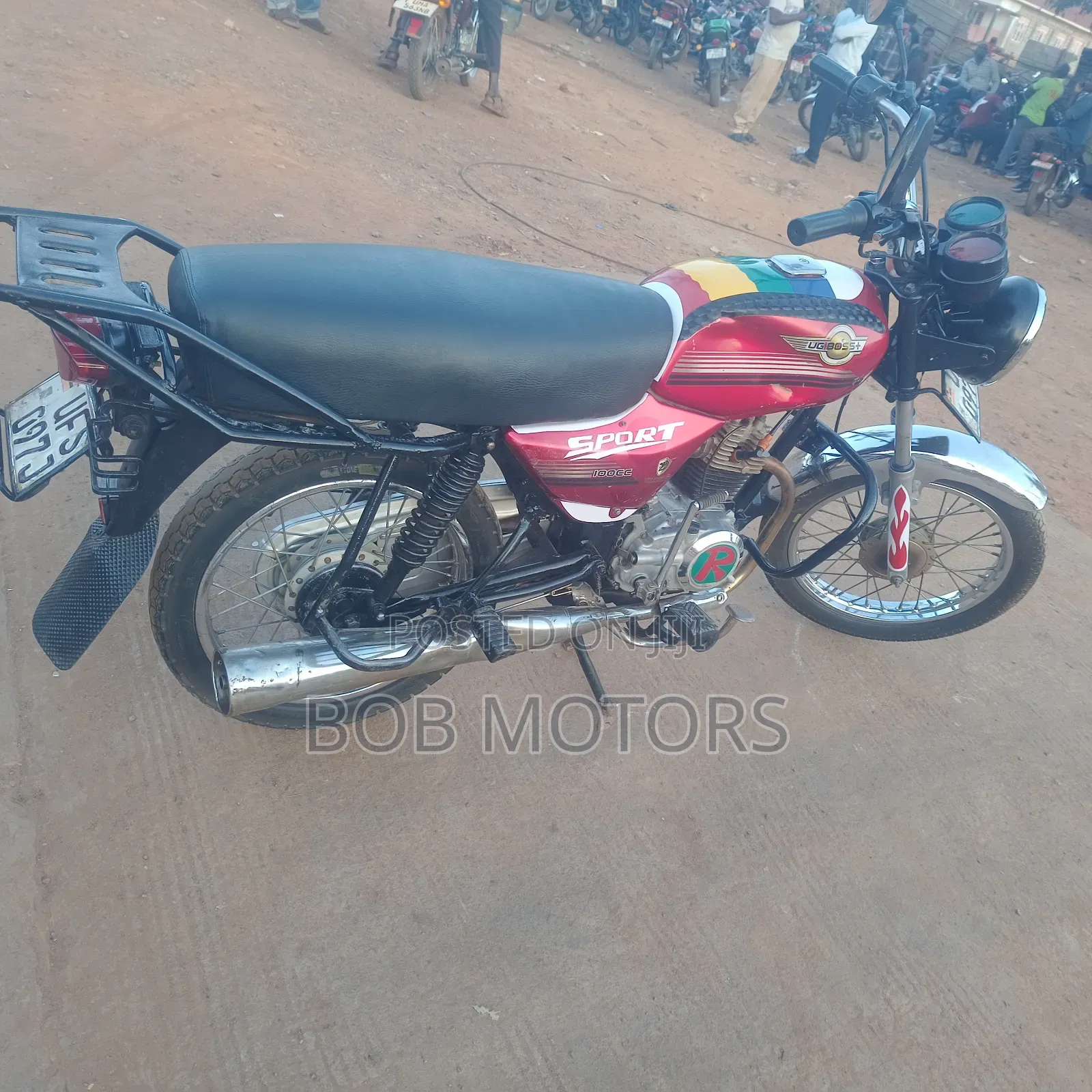 Bajaj Boxer 2025 Red