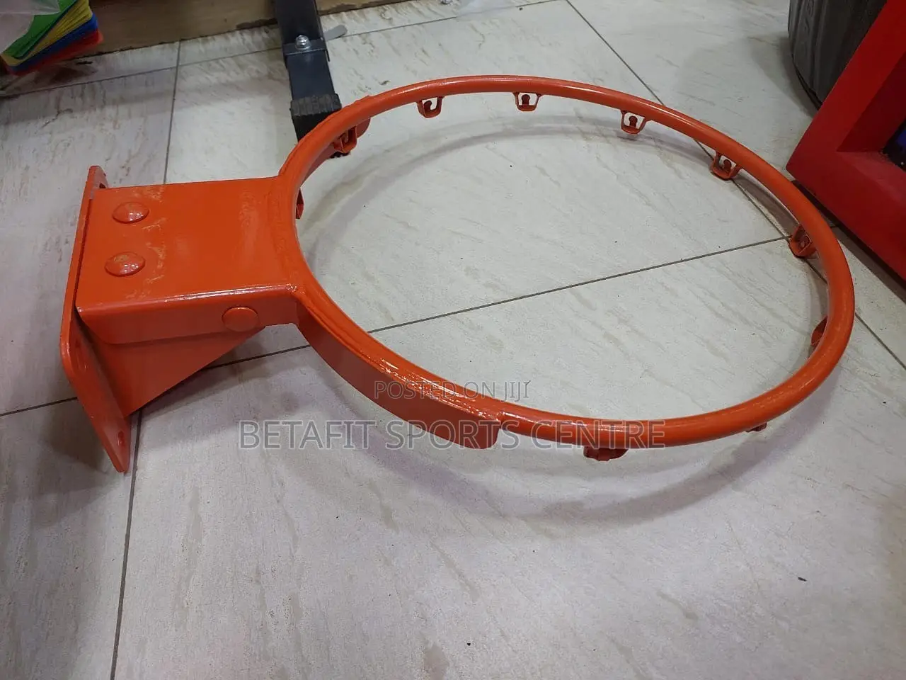 Basketball Rim Spring-Loaded