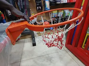 Basketball Rim Spring-Loaded
