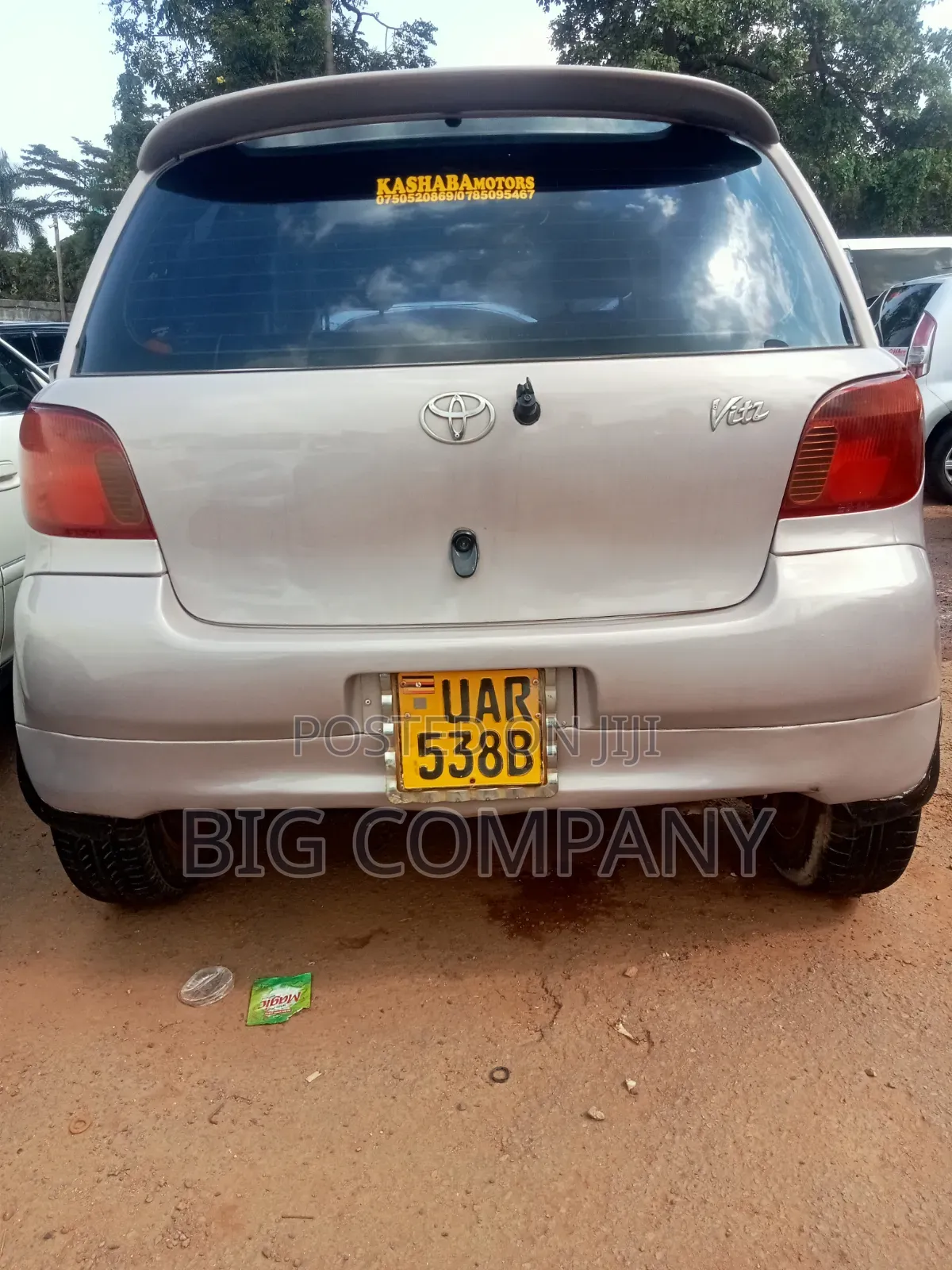 Toyota Vitz 1.0 FWD 5dr 2003 Gray