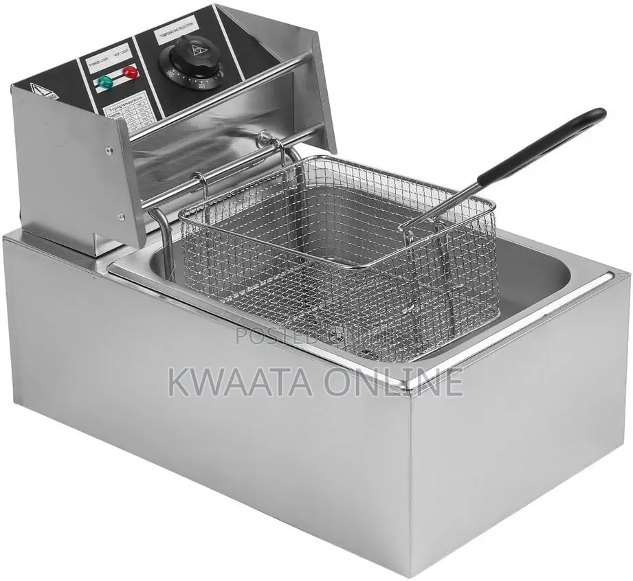 6L Globalstar GS-81A Electric Deep Fryer – 2500W Stainless Steel Fryer
