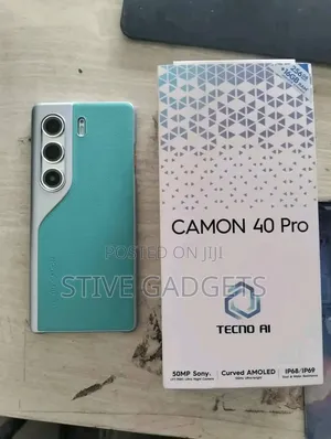 New Tecno Camon 40 Pro 5G 256 GB Green
