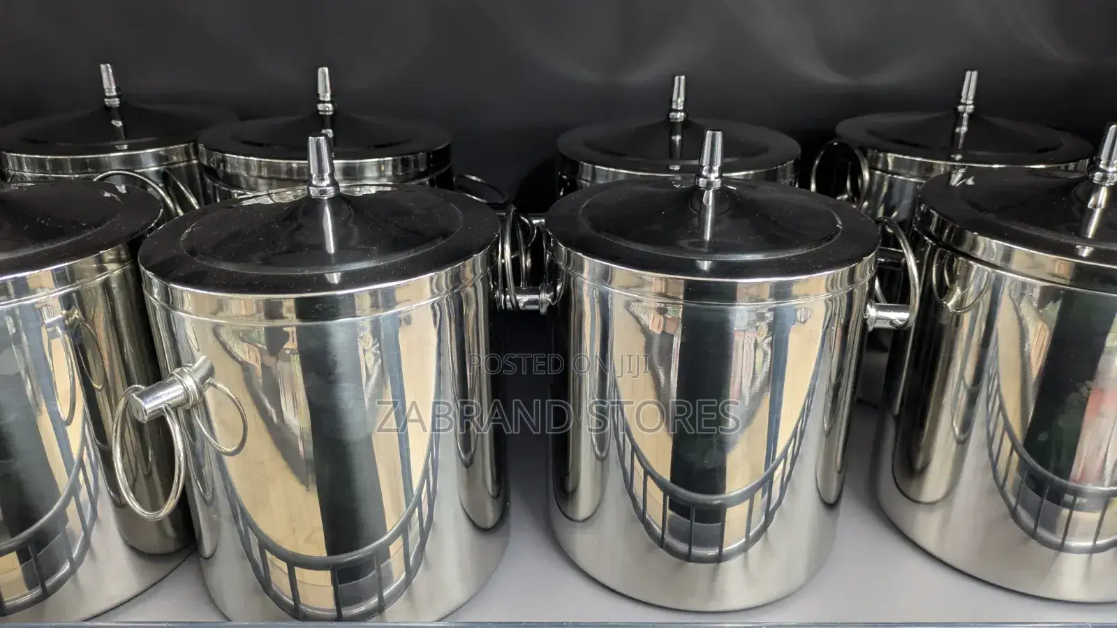 Heavy Stainless Steel Ice Bucket