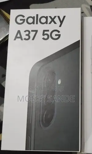 New Samsung Galaxy A37 256 GB Black