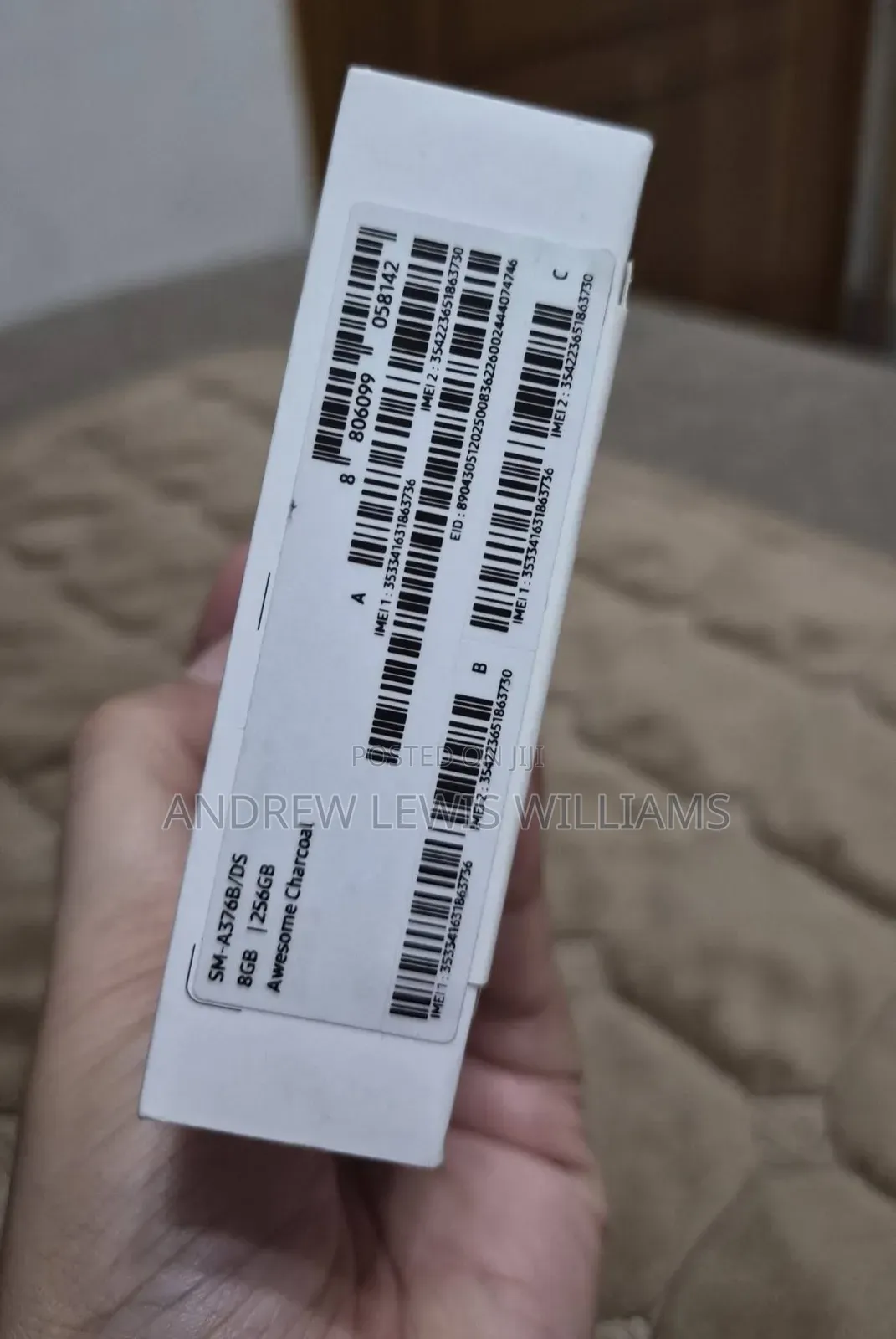 New Samsung Galaxy A37 256 GB Black