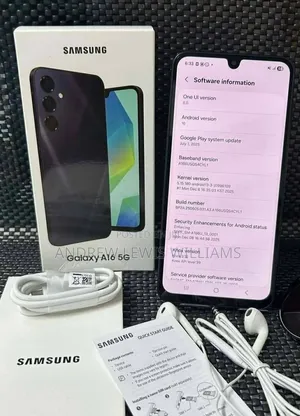New Samsung Galaxy A16 5G 256 GB Black