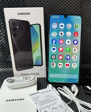 New Samsung Galaxy A16 5G 256 GB Black