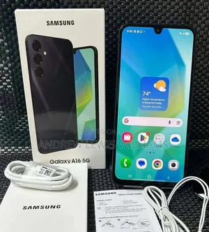 New Samsung Galaxy A16 5G 256 GB Black