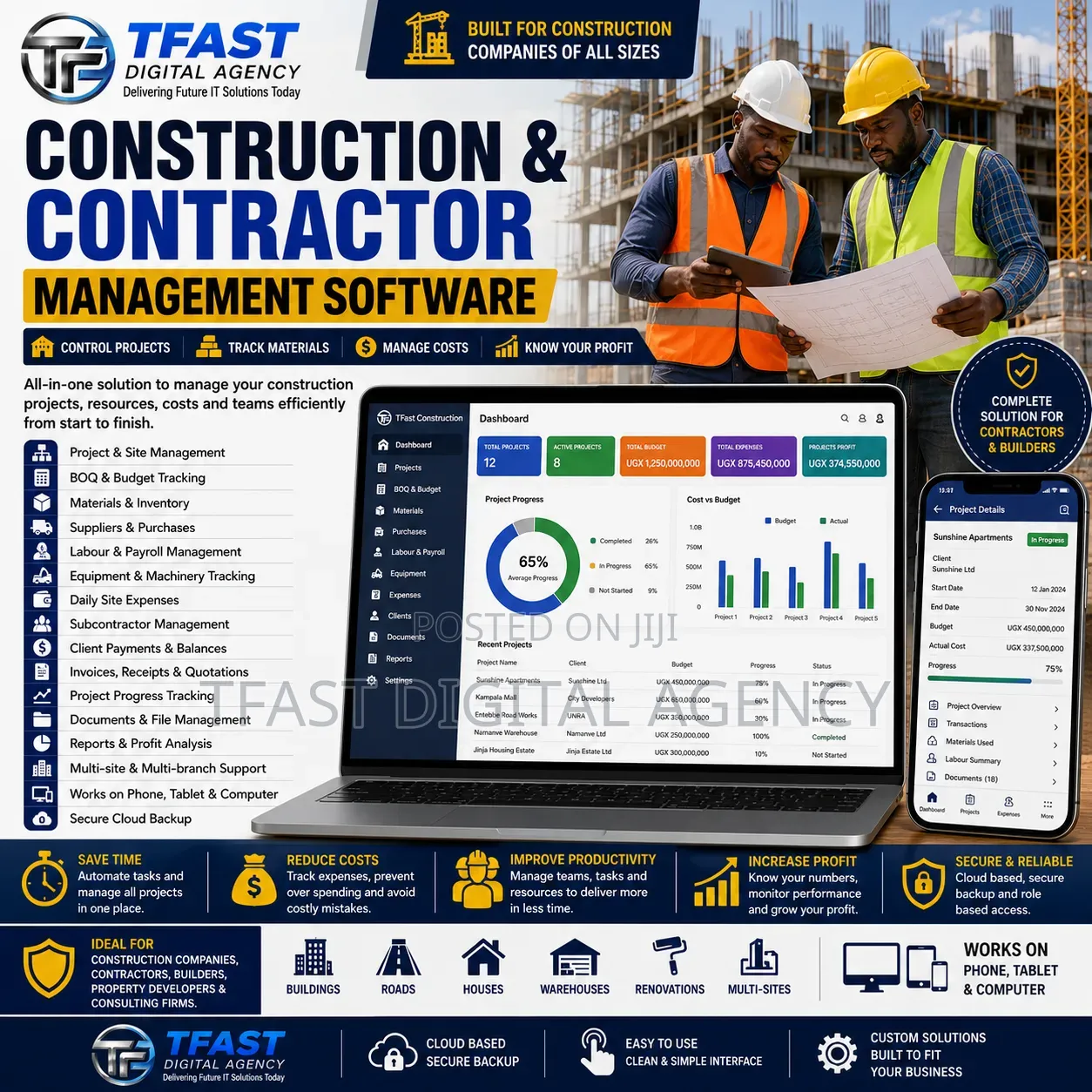 Construction & Contractor Project Management Software