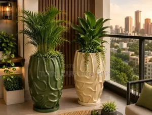 Classic Modern Indoor and Outdoor Flower Pots