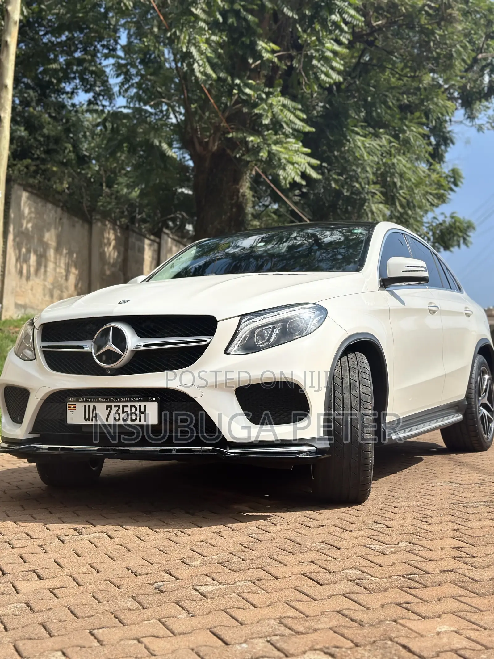 Mercedes-Benz GLE-Class 2017 White