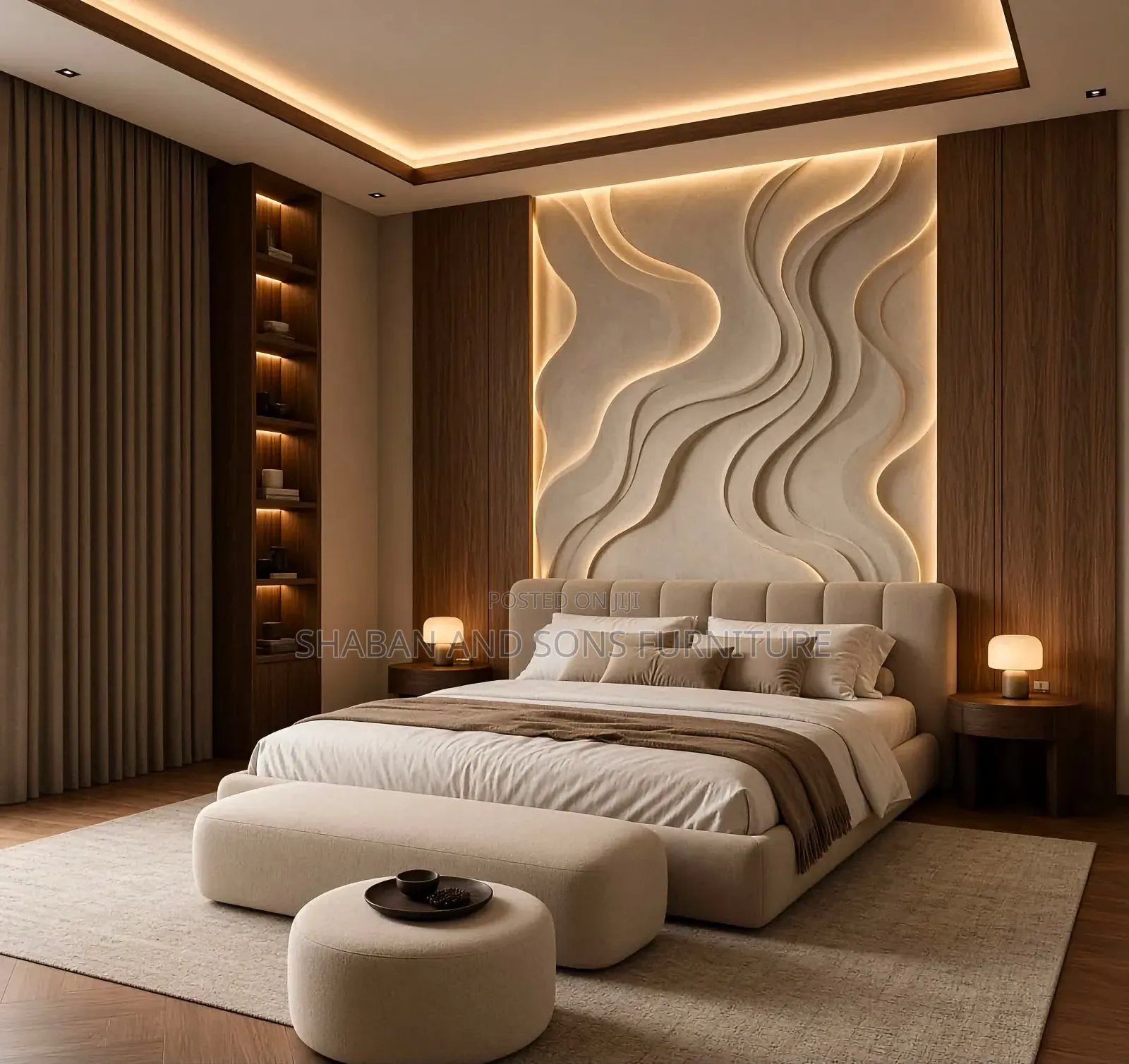 Dressed Bed in 5by6 Size
