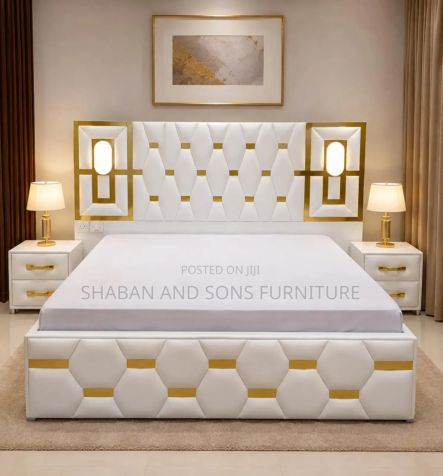 Dressed Bed in 5by6 Size
