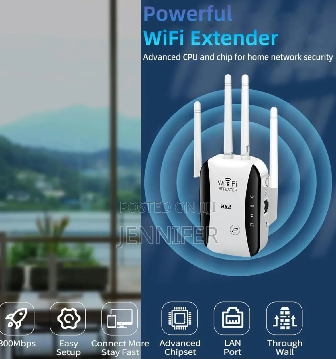 PIX-LINK Wireless-N WiFi Repeater