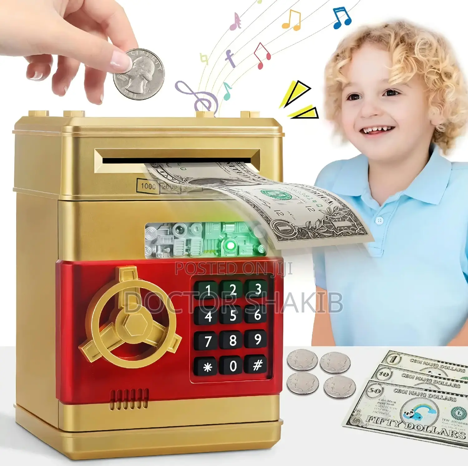 Kids' Electronic ATM Piggy Bank