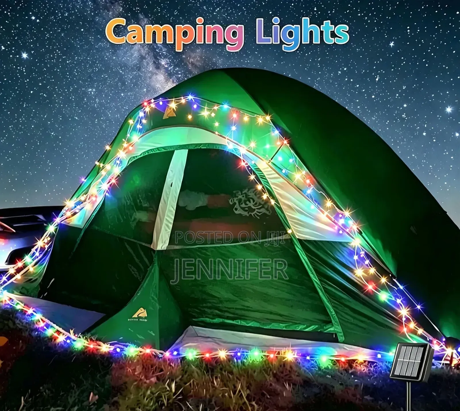 10metres Outdoor Waterproof Solar Rope Light