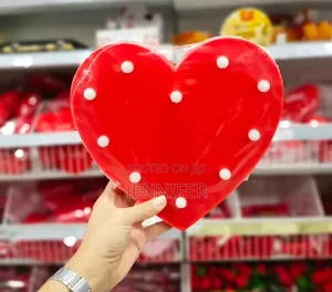 Heart-Shaped LED Decorative Night Light