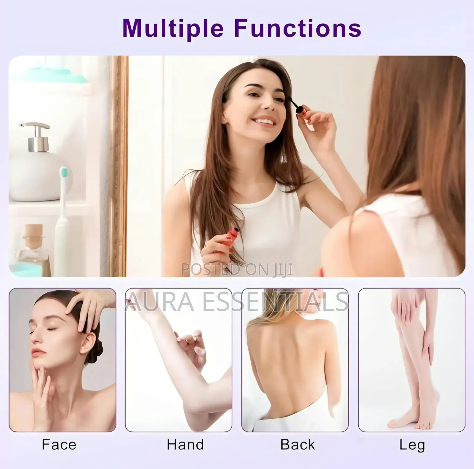 2-in-1 Dual-Sided Ice Face Roller Massager