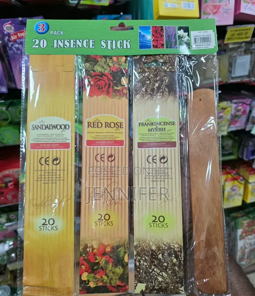 3-Pack of Scented Incense Sticks