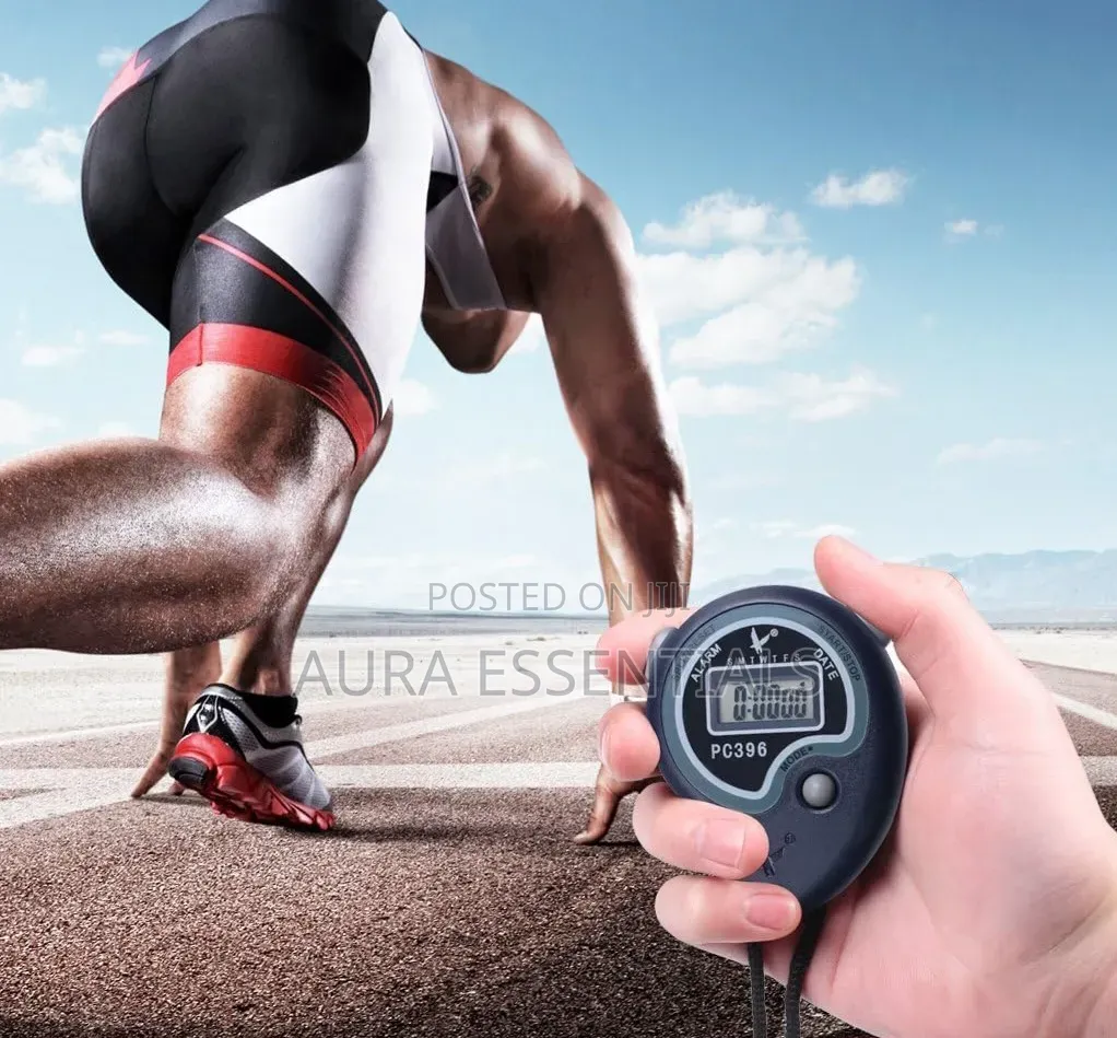 2in 1 PC396 Digital Sports Stopwatch Timer With a Whistle