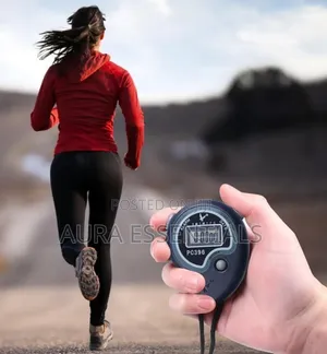 2in 1 PC396 Digital Sports Stopwatch Timer With a Whistle