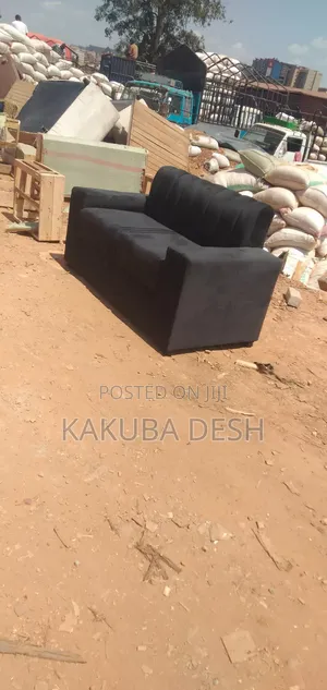 Two Seater Sofa in BLCK