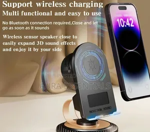 5-in-1 Wireless Induction Speaker Phone Holder