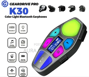 K30 Motorcycle Helmet Headset With FM Radio
