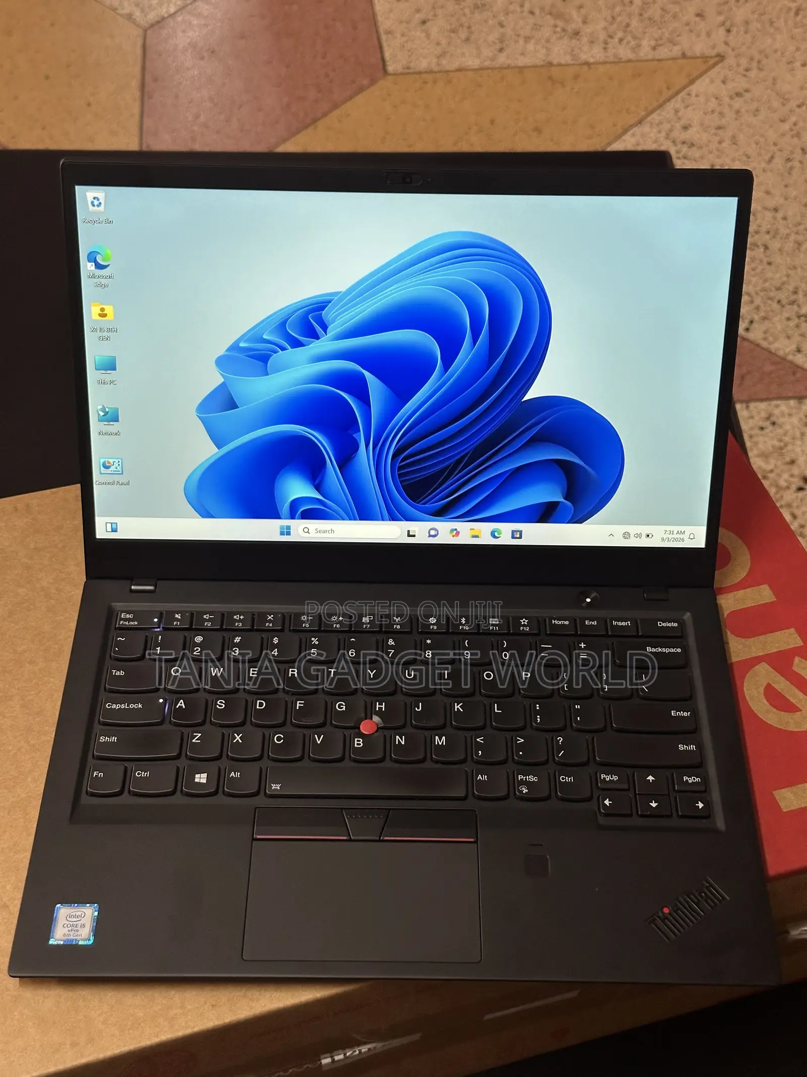 Laptop Lenovo ThinkPad X1 Carbon 8GB Intel Core i5 SSD 256GB