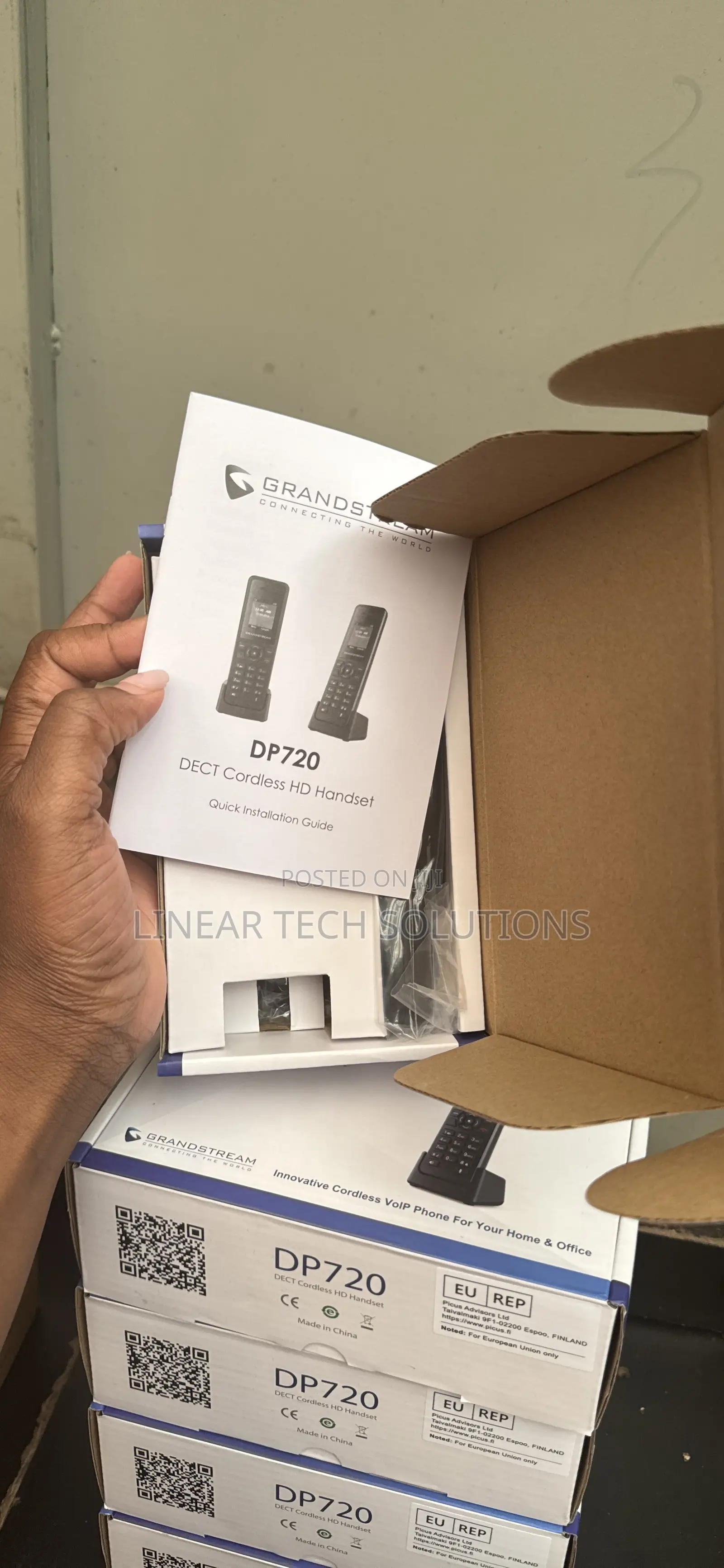 Grandstream DP720 Dect Cordless VoIP Telephone