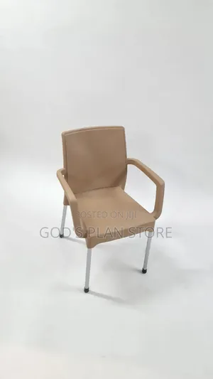 Outdoor Indoor Metal Stands Armrest Plastic Chairs