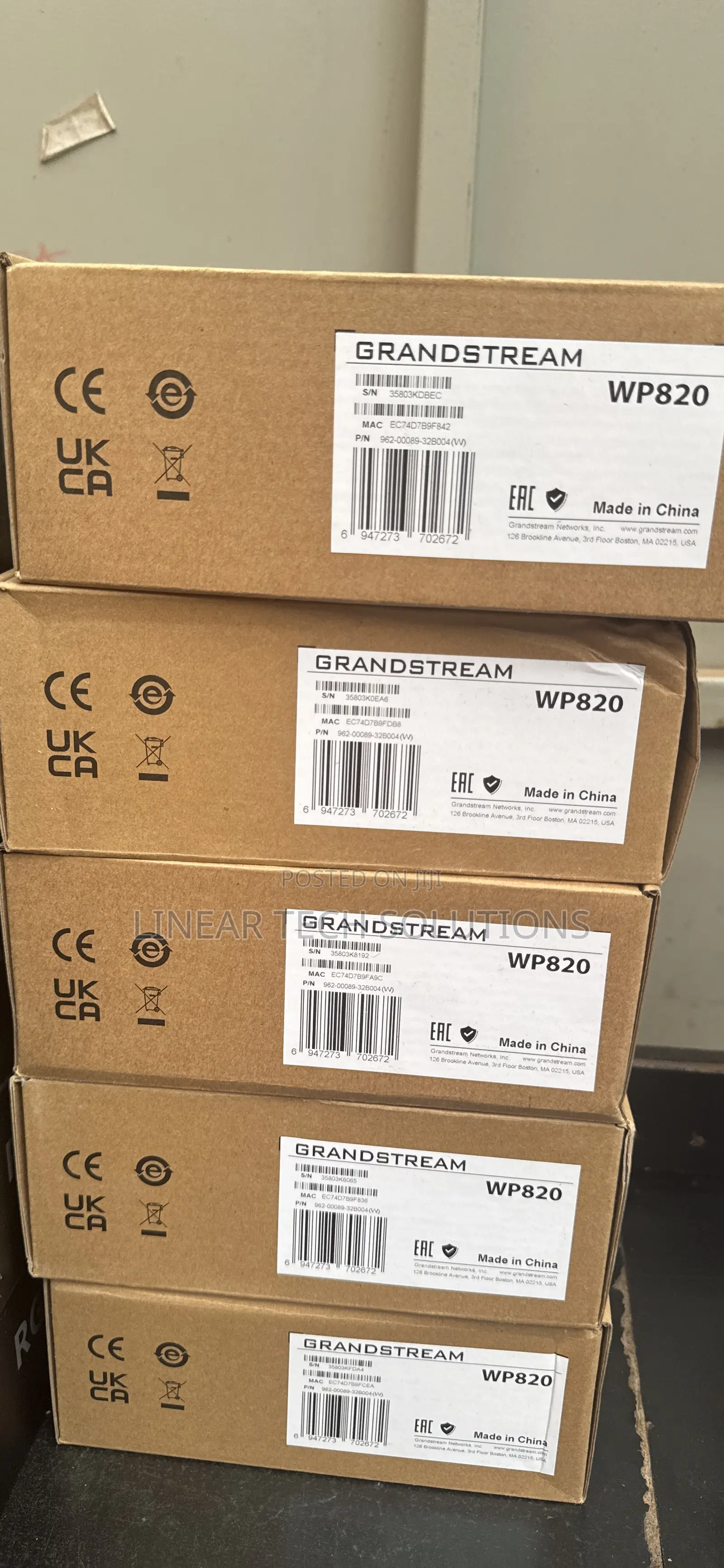 Grandstream WP820 Wireless Wi-Fi Phone
