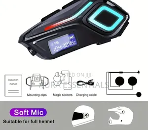 K08 Motorcycle Helmet Wireless Earphone