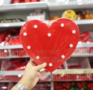 Heart-Shaped LED Decorative Night Light