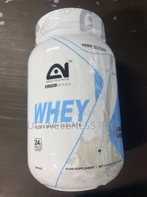 Absolute Nutrition Whey With Added Whey Isolate 1kg Vanilla 30 Serving