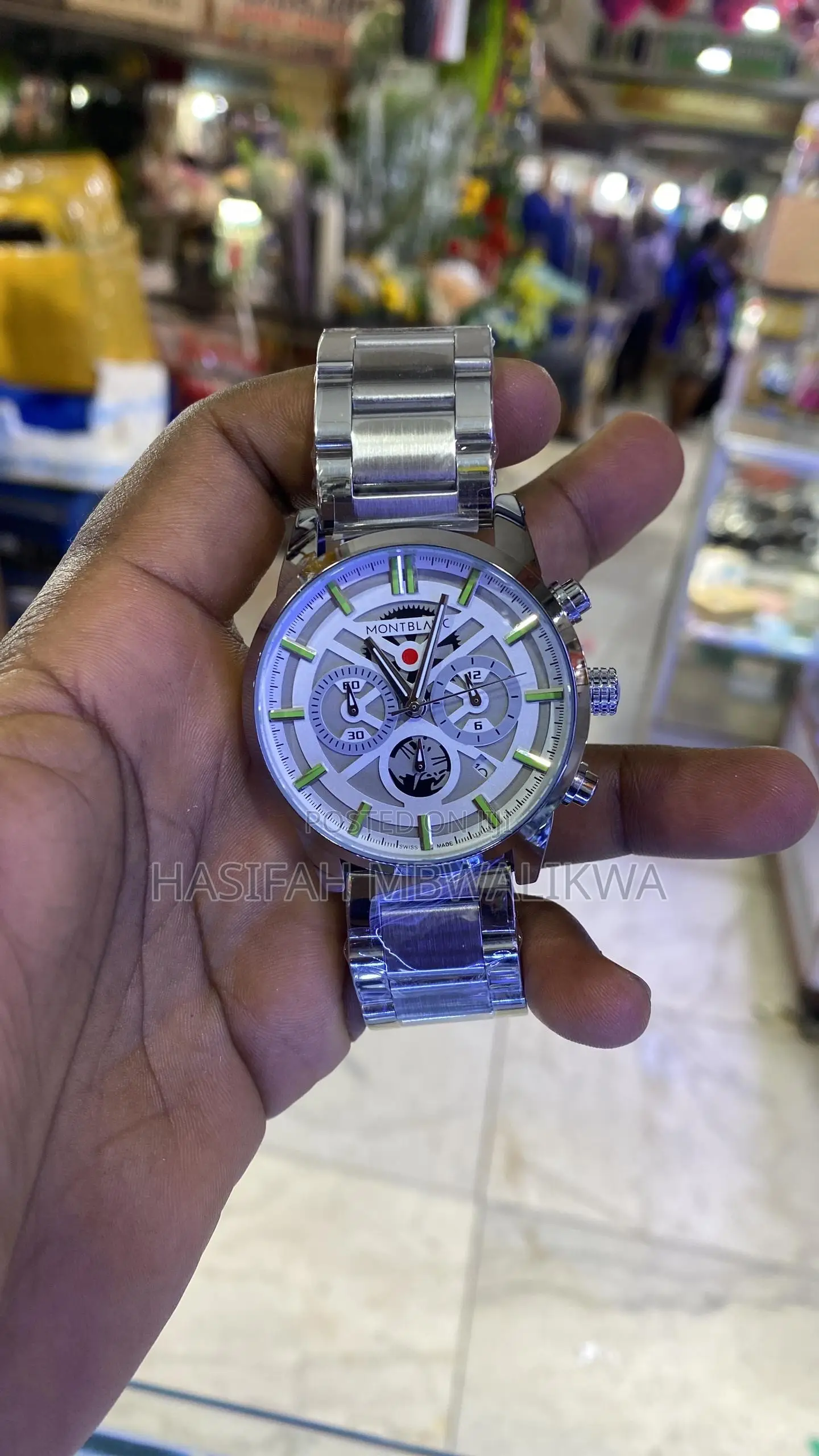 MontBlanc Original Metallic Watch