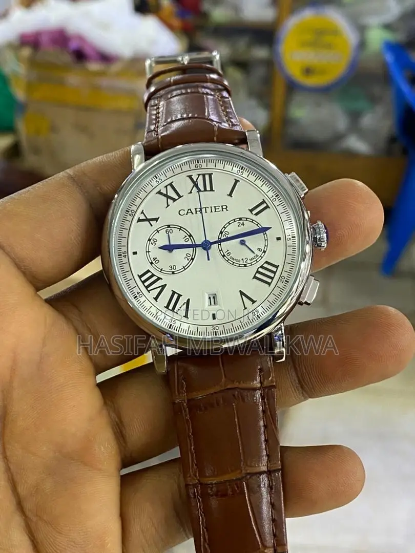 Cartier Leather Watch