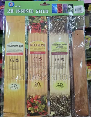 3-Pack of Scented Incense Sticks