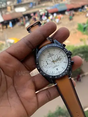 OMEGA Leather Watch