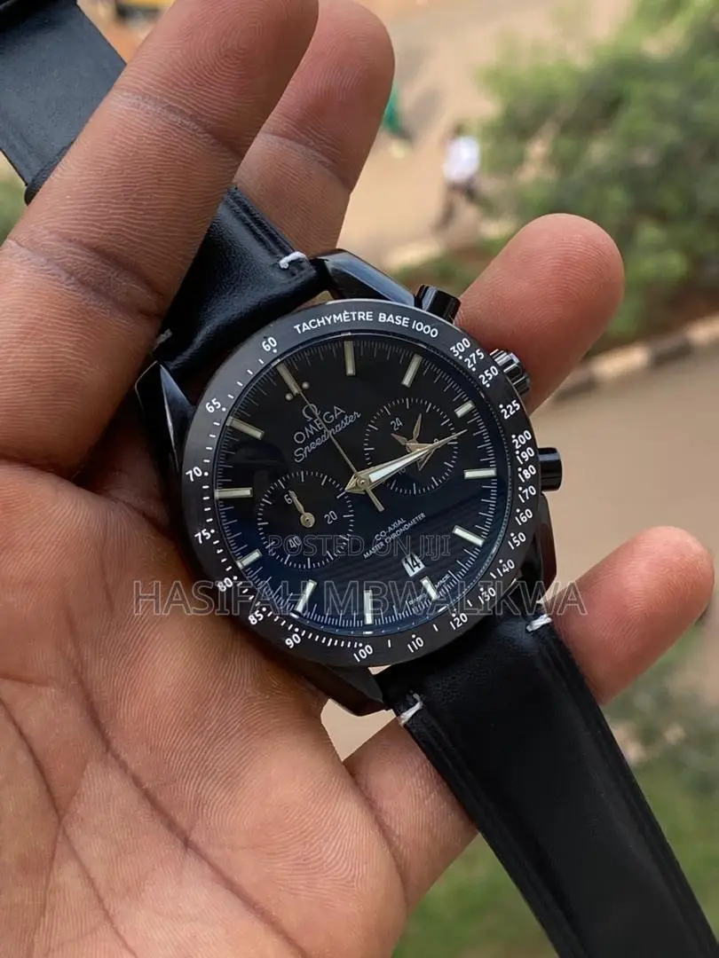 OMEGA Leather Watch
