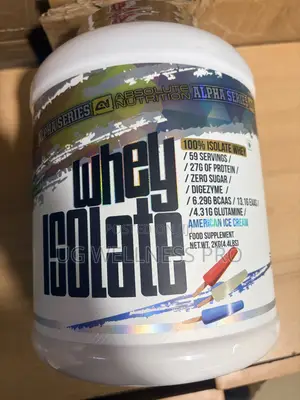 Absolute Nutrition Whey Isolate 2kg (American Ice Cream)59 Servings