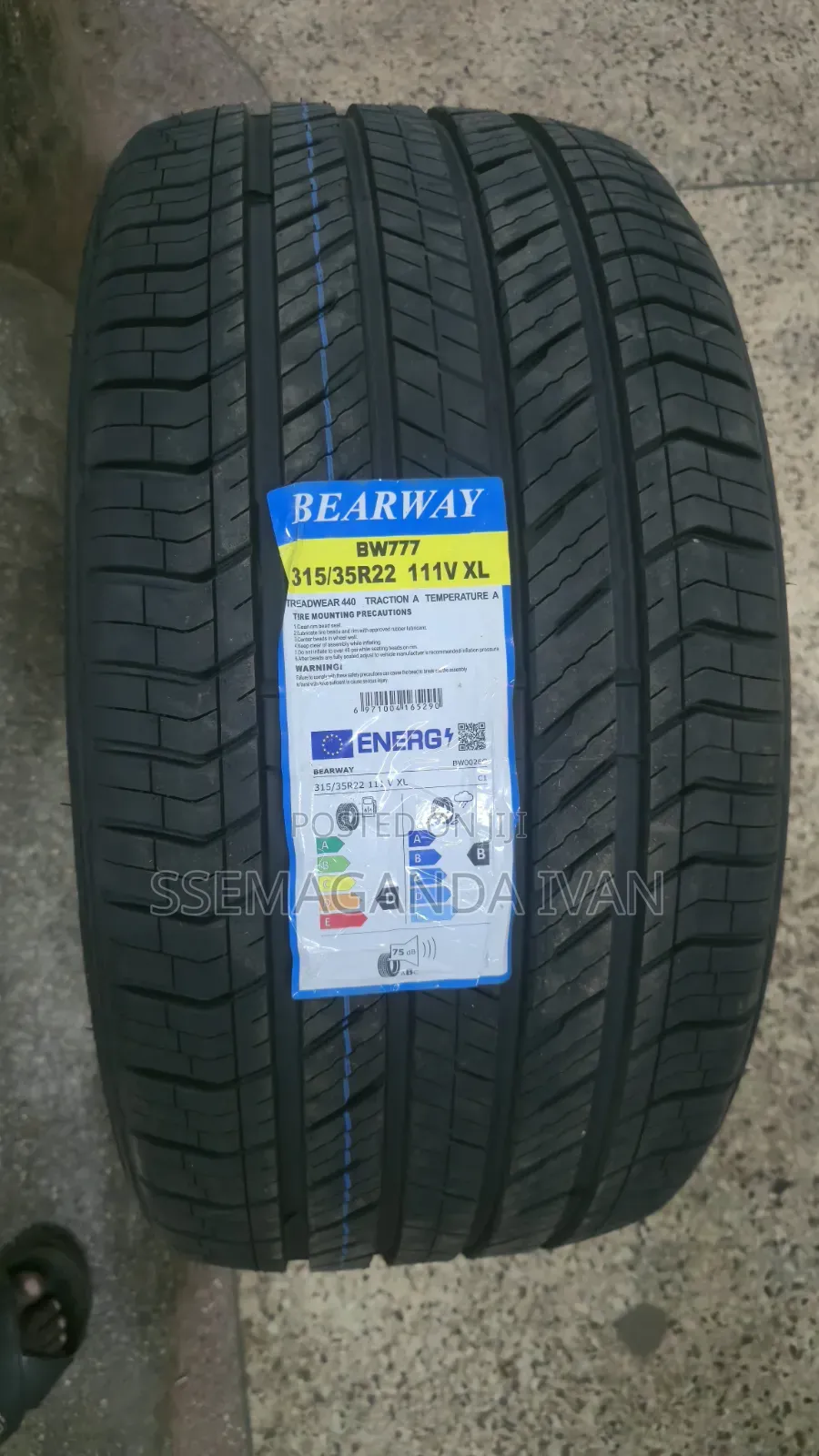 315/35r22 Sport Luxury Bearway Tyres
